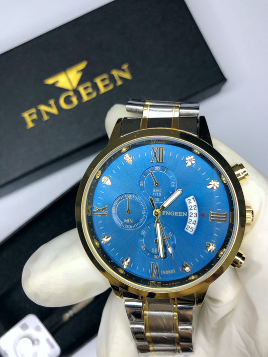 FNGEEN Watch Blue Dial